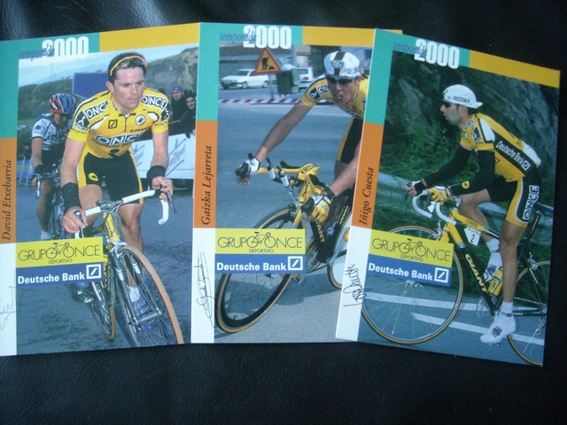 LOT 3 CARTE Once Cyclisme Cycling Ciclismo EUR 4 00 PicClick FR