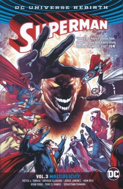 Superman Tpb Volume 3 Multiplicity Rebirth Reps #14-17 & Annual New / Unread