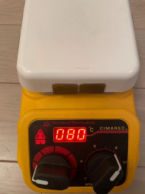 Thermolyne SP131015 Cimarec Stirrer hot plate hotplate digital magnetic dfw Thermolyne SP131015 Cimarec Stirrer hot plate hotplate digital magnetic dfw