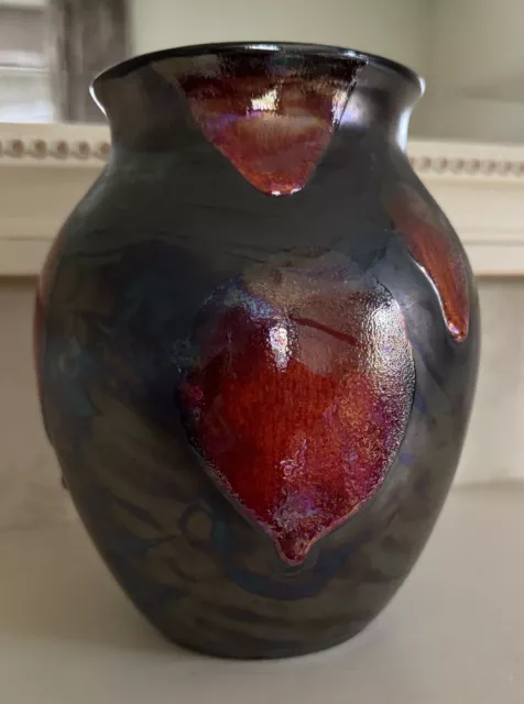 Vintage Poole Pottery Galaxy Vase 16.5 cm