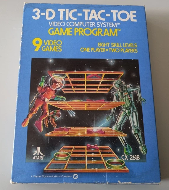 Jeu E.T. L'extra-terrestre Pour Atari 2600 - Version PAL, En Boîte Et Avec Notice