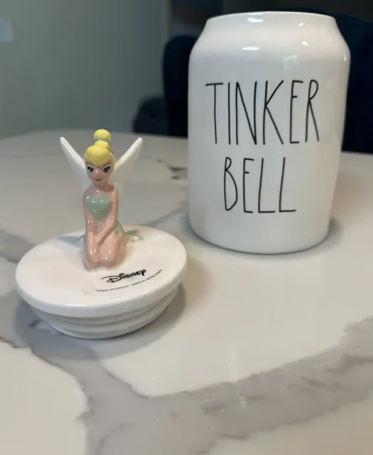 Rae Dunn By Magenta Disney Tinker Bell canister With Lid New