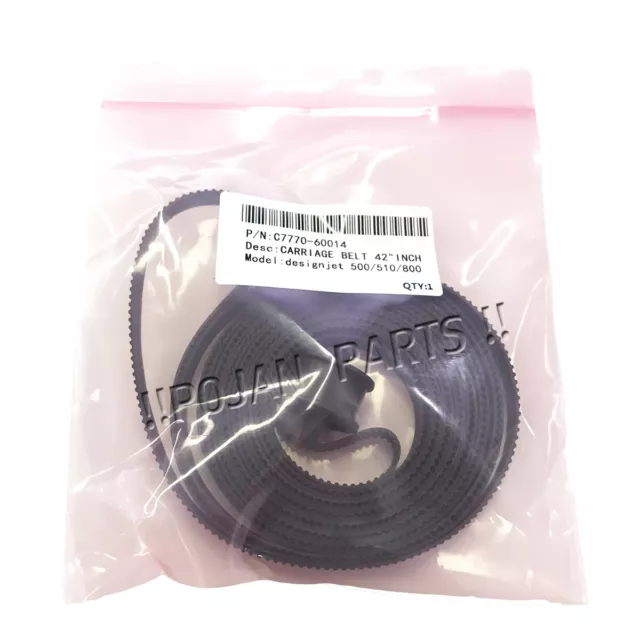 2x C7770-60014 For HP DesignJet 500 510 800 815 820 ps 42-inch B0 Carriage Belt