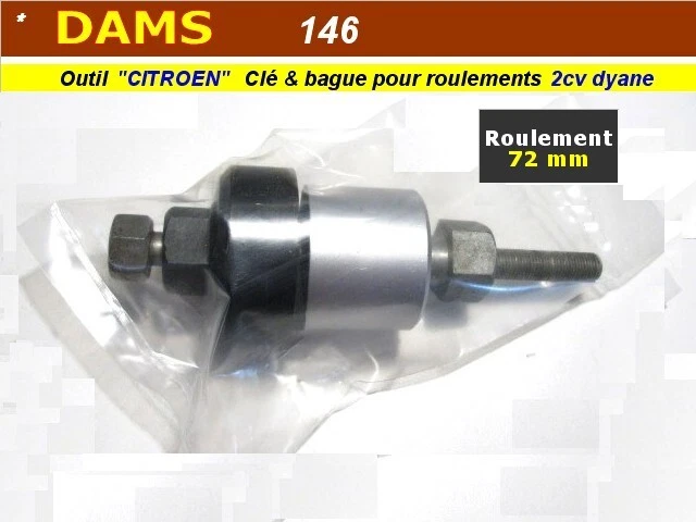 Écrou De Roulement 78mm Citroën - Référence AM41699 Pour AMI 6 Et AMI 8 - Neuf Stock Garage