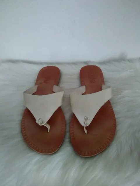 Madlove Women's Thong Slide Sandals Size 11 Womens Flip Flop Gold
