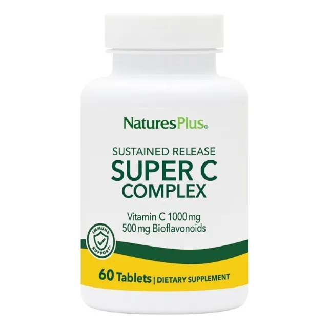 NATURES PLUS Super C Complex - Tonic Supplement 60 Tablets