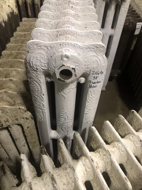 Cast iron  Rococo American radiator decorative ornate ornamental