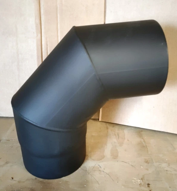 Cabilock Stainless Steel Elbow Exhaust Chimney Flue For Wood