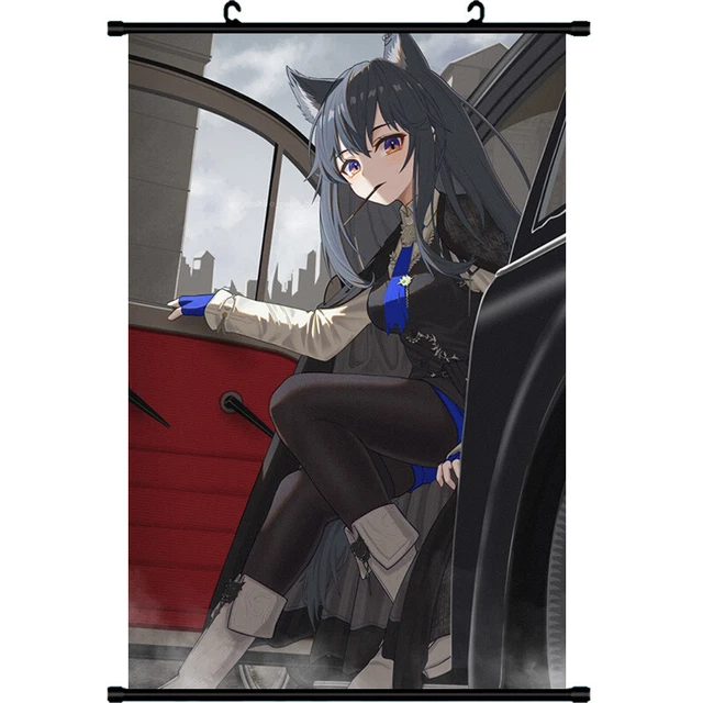 arknights texas Cosplay Posters Home Decor Wall Scrolls Otaku 60x90cm R1