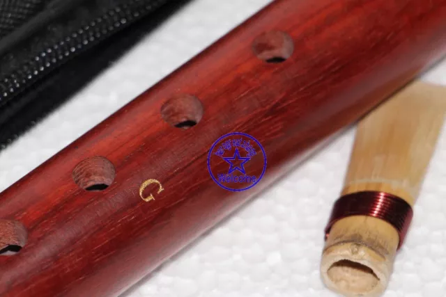 Chinese Professional Rosewood musical instruments Big G key Guanzi 2