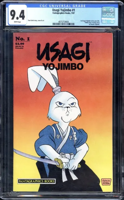 Usagi Yojimbo #1 (1987) CGC 9.4