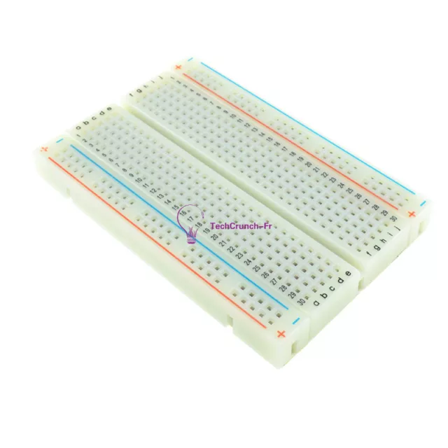 Mini Solderless Breadboard 400 Contacts Tie-points Universal Available Develop