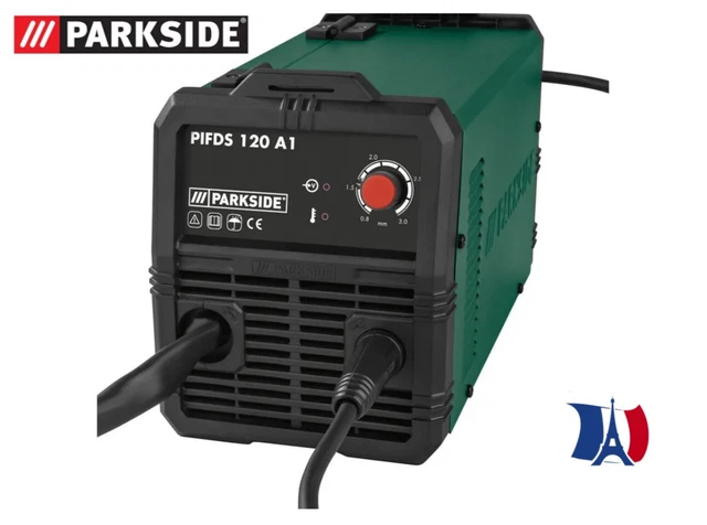 Fil à Souder Parkside - Fil Inox 0,8 Mm, Bobine De 250 G - Pour Souder Acier Inoxydable, Polarité AC/DC - 5