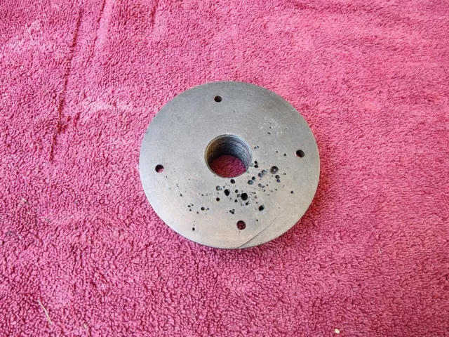 4" Diameter Lathe Face Plate 1-1/8" x 12 TPI