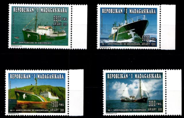 Madagaskar 1794-1797 postfrisch Schifffahrt #GA578