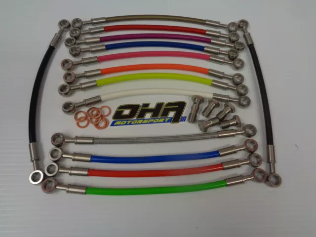 Spiegler Stainless Steel Front Brake Lines Kit For 2013