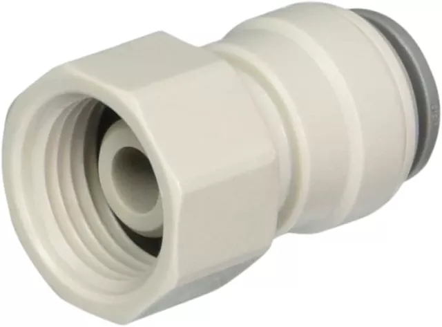 John Guest 1/2" Push Fit x 1/2" BSP Female Adaptor (Cone End)