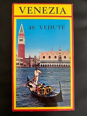 VENEZIA - ITALIA - 48 VEDUTE - Vintage Collectible Italian Venice Booklet - Rare