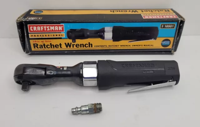 Vintage Craftsman Professional 3/8-in Air Drive Ratchet Wrench 875 199010