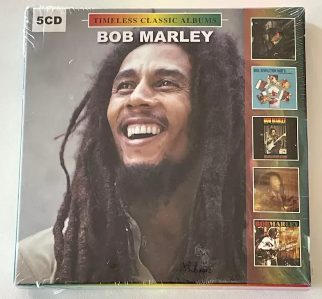 Bob Marley  Timeless Classic Albums - 5 CD, COFANETTO, SIGILLATO