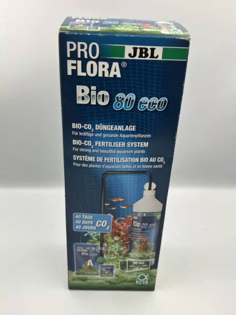 JBL ProFlora Bio80 eco - co2 System pro flora carbon aquarium fertiliser bio 80