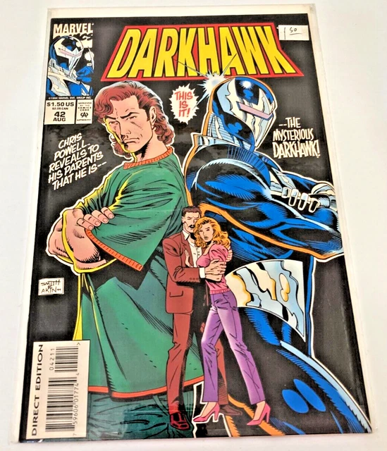 Darkhawk #42 - Marvel Comics 1994 Low Print Rare