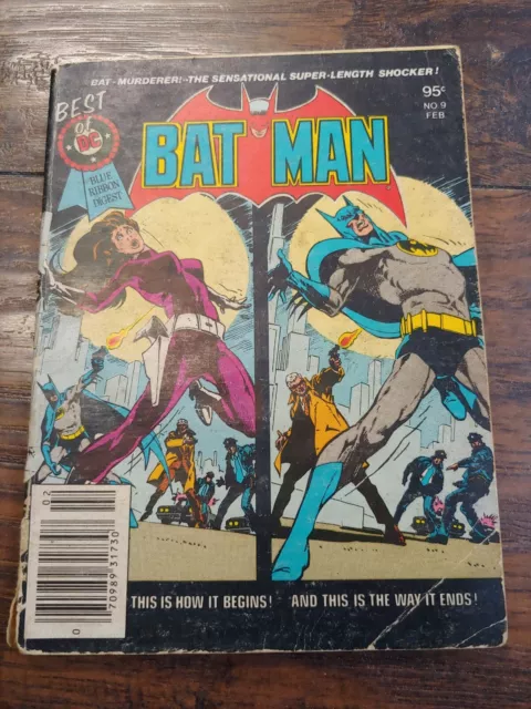 Best Of Dc Blue Ribbon Digest #9 January February 1981 🔥Batman