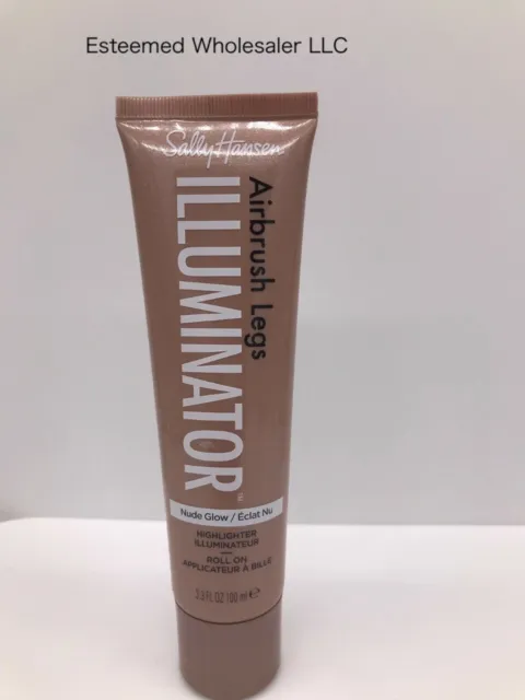 SALLY HANSEN Airbrush Legs Illuminator Nude Glow Highlighter 3.3oz w/o box