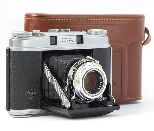 Agfa Super Isolette 120mm Film Folding Camera with Solinar 3.5/75mm