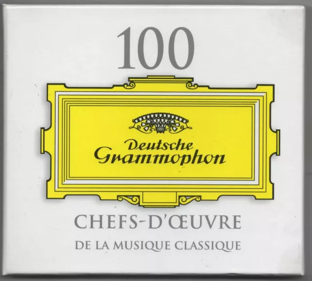 CD ★100 CHEFS-D'OEUVRE De la Musique Classique Deutsche Grammophon ★Coffret 5/CD