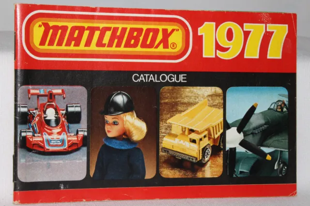 Matchbox Superfast Toys, 1977 Collectors Catalog, Original