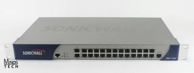 Sonicwall Pro 1260 1RK0C-02F 24 puertos