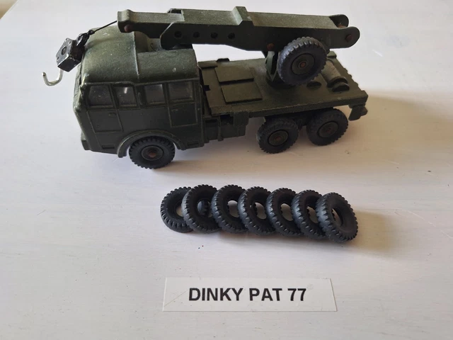 Dinky Toys Berliet Tous Terrains Militaire 1959 - Vert Armée - Roue Concave - Quasi Neuf
