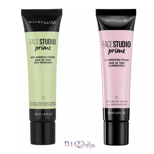 Maybelline Face Studio Primer 10ml to 30ml