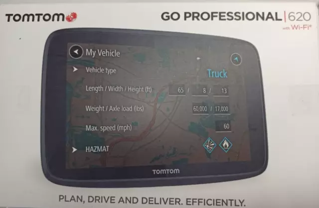 TomTom BUS, LKW Navigationsgerät GO Professional 620 (6 Zoll)