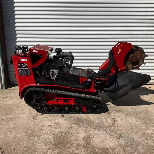 2019 Toro STX-38 Stump Grinder EFI Intelli-Sweep Track Drive- 427 Hours