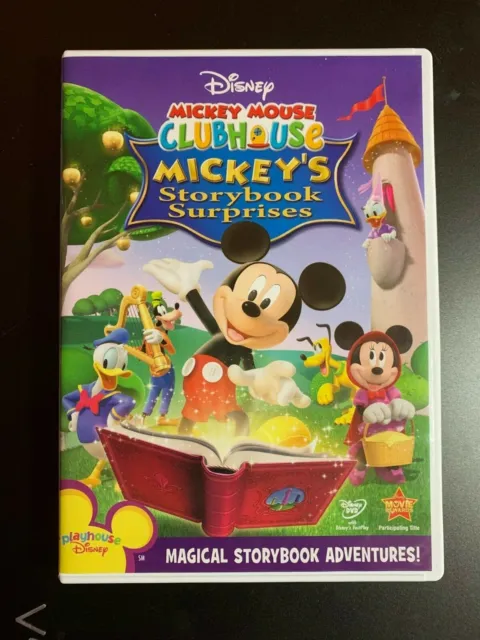 DISNEY MICKEY MOUSE Clubhouse: Mickey's Storybook Surprises DVD 