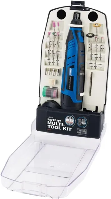 Draper 02343 Storm Force® 10.8V Interchange Rotary Multi-Tool Kit (50 Piece)