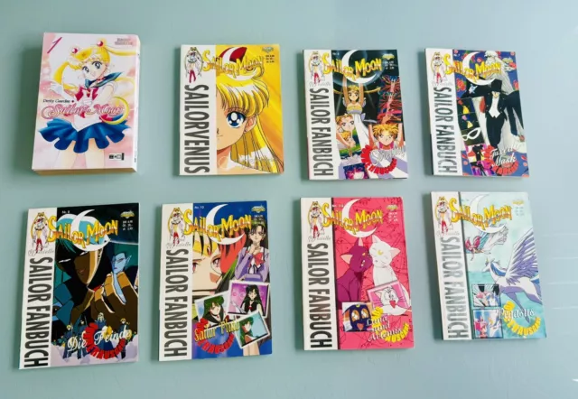 Sailor Moon Manga Anime Japan Hefte Farbseite Kawaii Fanbuch