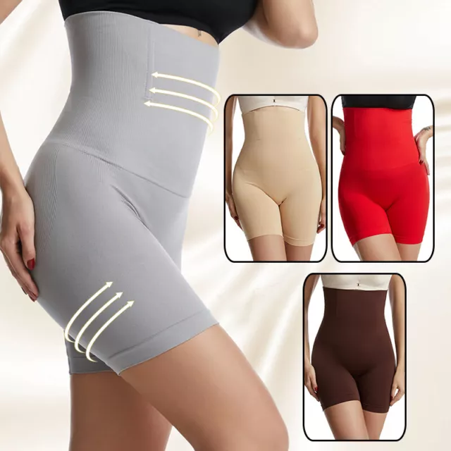 Women Compression High Waist Shorts Tummy Control Body Shaper