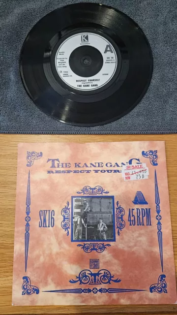 7" Vinyl Single.  Die Kane Gang. Respektiere dich selbst. SK16 882016-7