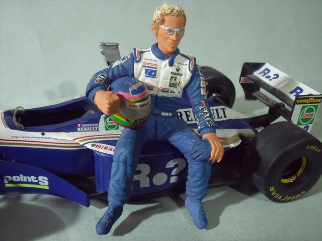 Figurine 1/18 Pilote 31 Alonso F1 Sitting Vroom Not Peint