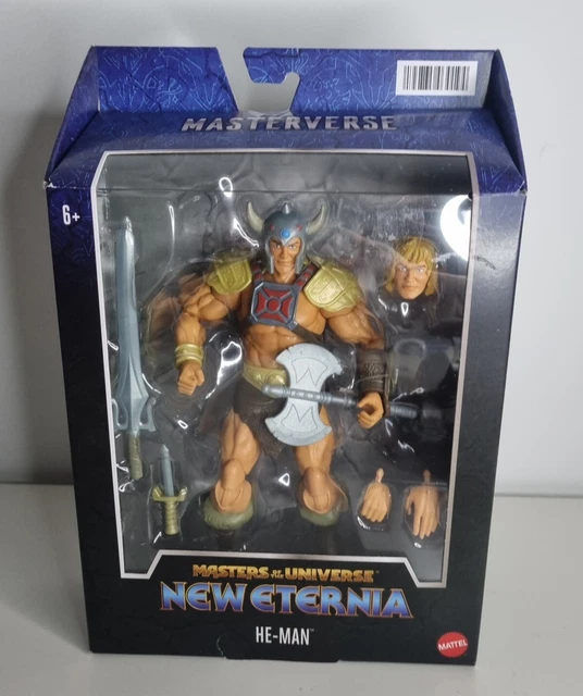 MASTERS OF THE Universe Masterverse Revelation Viking HeMan Action