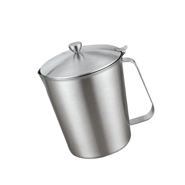 Tazze da espresso in acciaio inox caffè schiuma misurino antiruggine