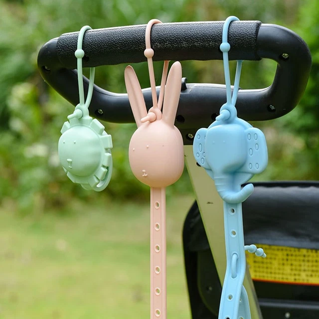 poussette Chaîne anti-chute Petites de dentition pour bébés Chaîne de tétine