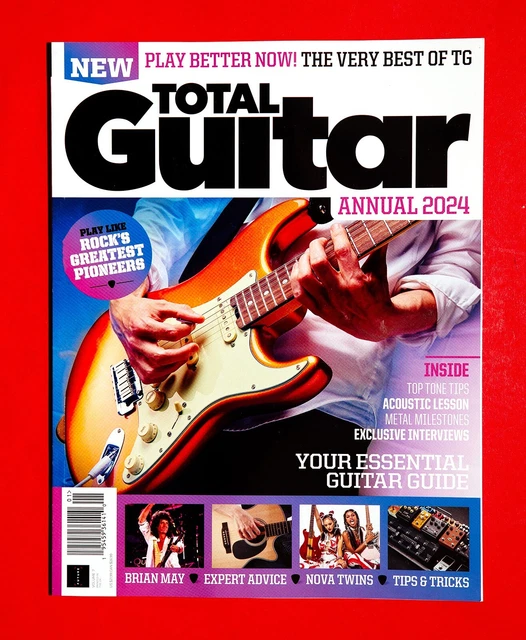 TOTAL GUITAR MAGAZINE 2024 Annual GUITAR GUIDE 2023 BRIAN MAY Queen