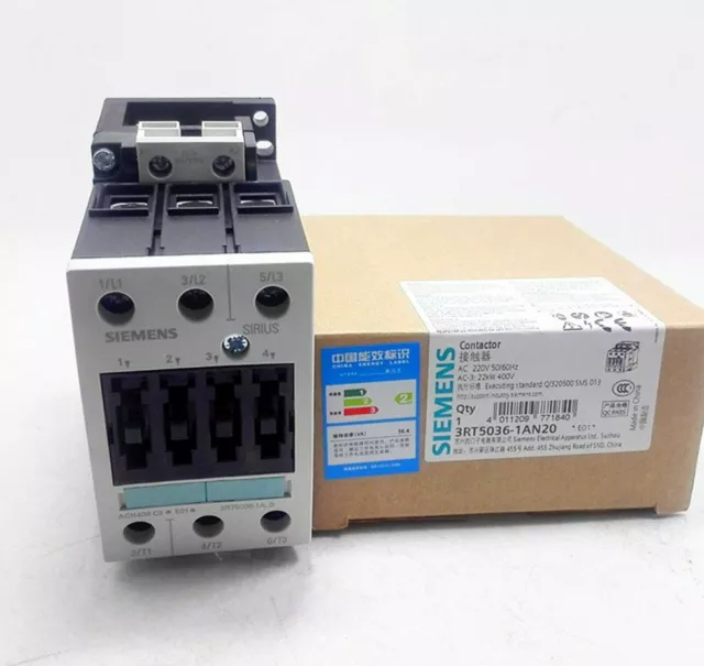 1PC New Siemens Contactor 3RT5036-1AN20 Fast Shipping
