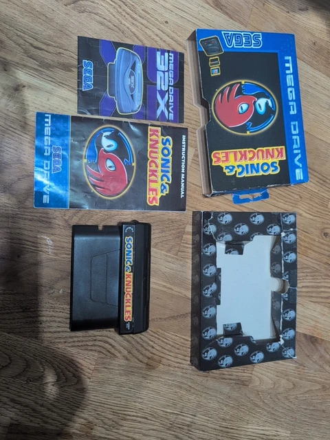 SONIC AND KNUCKLES Sega Mega Drive Boxed And Manual £42.30 - PicClick UK