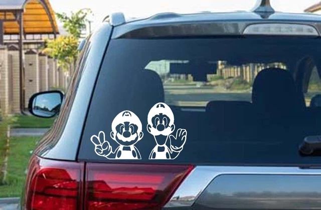 The Super Mario Brothers Car Window Truck Wall Laptop iPad Vinyl Sticker Decal