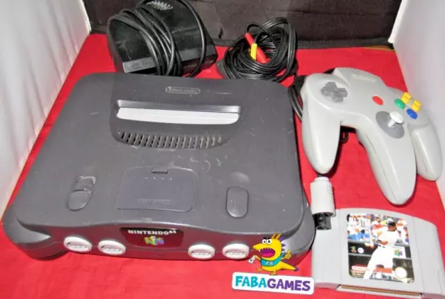 N64 Console Nintendo 64 + | Baseball | Nintendo64 - PAL